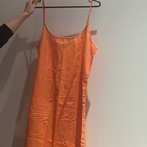 Bright Orange Dress